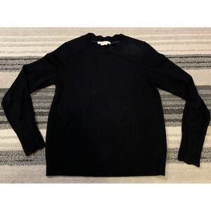 Boden Sweater Women's Size‎ 6  Wool Blend Hambleden Scallop Neck Cuffs